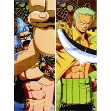 ONE PIECE ワンピース ロロノア・ゾロ フランキー アニメ 抱き枕 カバー