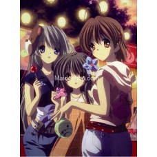 CLANNAD クラナド 宮沢有紀寧 古河渚 坂上智代 アニメ シーツ