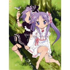 『LUCKY STAR』(ラッキースター) アニメ 萌え ベッド シーツ