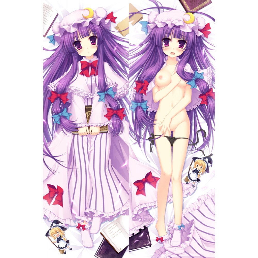 東方Project 東方プロジェクト パチュリー・ノーレッジ 裸 エロ抱き枕カバーアニメ - Maidoshop