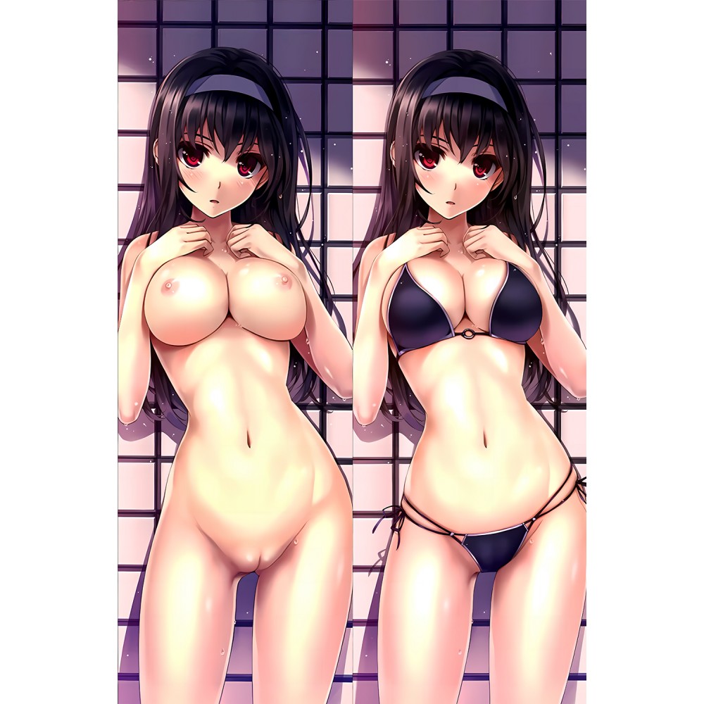 冴えカノ　エロ 冴えない彼女の育てかた / 冴えカノ 霞ヶ丘詩羽 水着 裸 エロ抱き枕カバー ヌード - Maidoshop