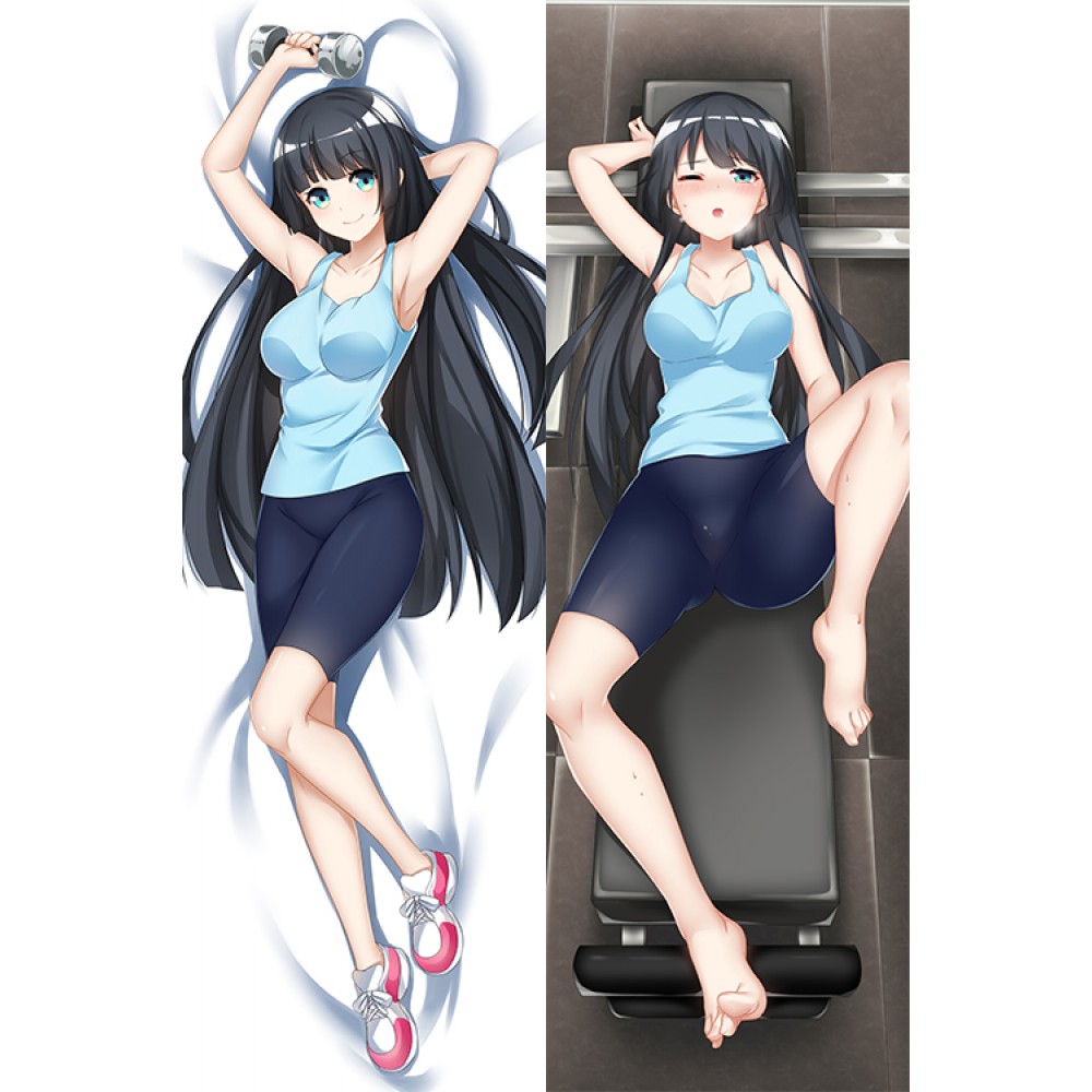 ダンベル何キロ持てる? ダン持て 奏流院朱美 アニメ 抱き枕 カバー - Maidoshop