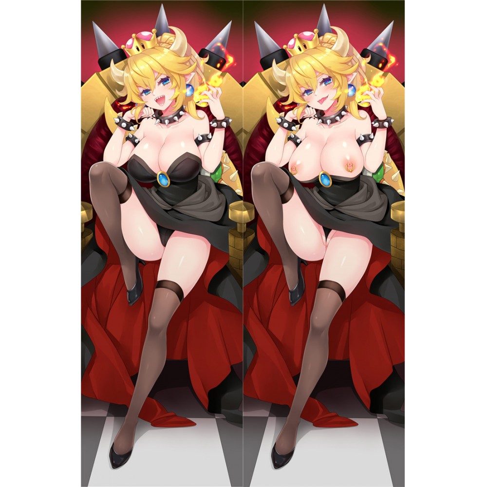 スーパーマリオくん クッパ姫 巨乳 エロい 抱き枕 カバー - Maidoshop