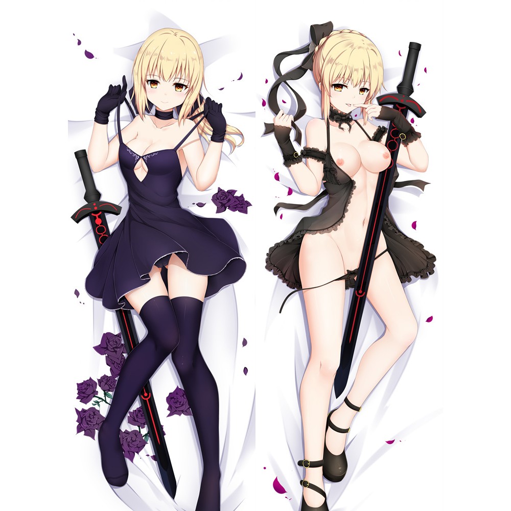 Fate Grand Order セイバー オルタ パジャマ FGO エロい アニメ 抱き枕 カバー - Maidoshop