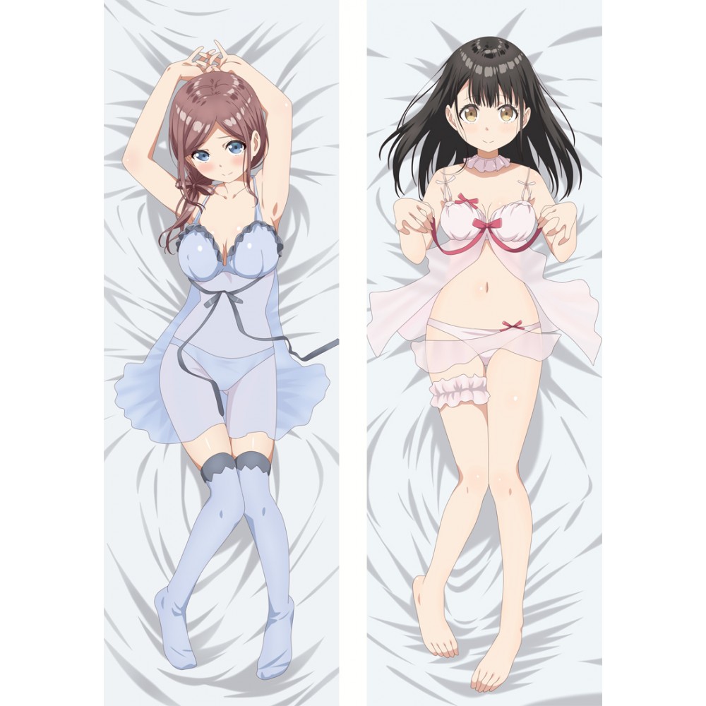 ワンルームOne Room 花坂結衣 織崎紗耶 アニメ 抱き枕 カバー パジャマ エロい - Maidoshop