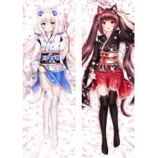 ネコぱら ネコパラ NEKOPARA ショコラ/バニラ 等身大アニメ抱き枕カバー