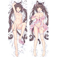 【開脚抱き枕】ネコぱら ネコパラ ショコラ 二股抱き枕カバーエロ