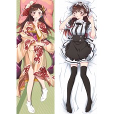 彼女、お借りします / かのかり 水原千鶴 着物 メイド 両面プリント 抱き枕カバーアニメ