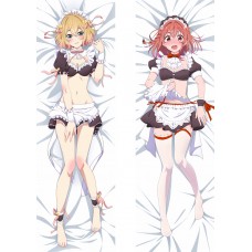 彼女、お借りします / かのかり 七海麻美&桜沢墨 セクシーメイド 抱き枕カバーアニメ