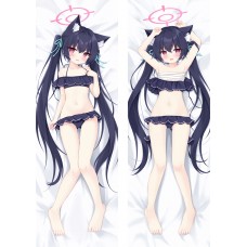ブルーアーカイブ（ブルアカ）黒見セリカ 抱き枕カバーアニメ 水着 猫耳