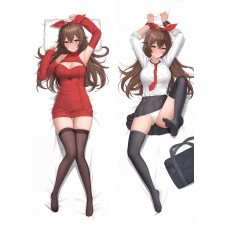 原神 (げんしん) Genshin Impact アンバー エロい制服姿 アニメ抱き枕カバー