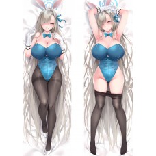 ブルーアーカイブ-ブルアカ 一之瀬アスナ バニーガール アニメ 抱き枕 カバー 巨乳