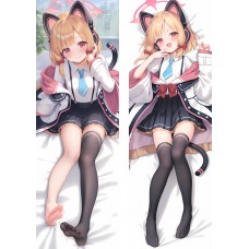 ブルーアーカイブ - ブルアカ 才羽モモイ 抱き枕 カバー アニメ 尻尾付き 猫耳