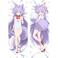 VTuber バーチャルYouTuber 天狐紫吹 アニメ 抱き枕 カバー しっぽ付き 獣耳
