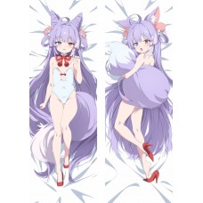 VTuber バーチャルYouTuber 天狐紫吹 アニメ 抱き枕 カバー しっぽ付き 獣耳