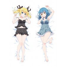 バトルガール ハイスクール（バトガ）国枝詩穂 煌上花音 アニメ抱き枕カバーパジャマ