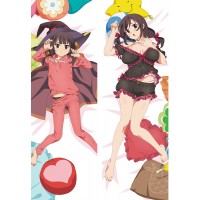 【開脚】このすば この素晴らしい世界に祝福を! めぐみん 二股 抱き枕 カバー