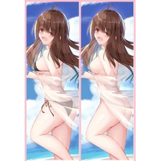 ひげを剃る。そして女子高生を拾う。ひげひろ 荻原沙優 抱き枕カバーエロ水着