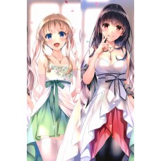 冴えない彼女の育てかた / 冴えカノ 英梨々 霞ヶ丘詩羽 アニメ抱き枕カバー全年齢向けドレス姿