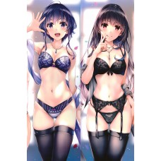 冴えない彼女の育てかた / 冴えカノ 氷堂美智留 霞ヶ丘詩羽 抱き枕カバーアニメ下着姿