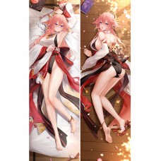 原神(げんしん)Genshin Impact 八重神子 アニメ 抱き枕 カバー ゲーム巨乳