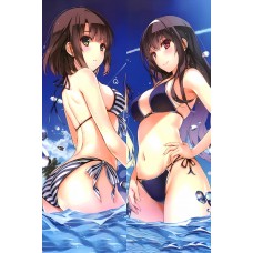 冴えない彼女の育てかた(冴えカノ)加藤恵 霞ヶ丘詩羽 セクシー水着抱き枕カバー全年齢向け