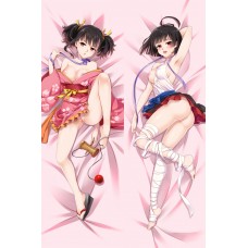 【二重抱き枕】甲鉄城のカバネリ 無名 アニメ 抱き枕 カバー
