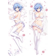 Re:ゼロから始める異世界生活（リゼロ）レム ウェディングドレス エロいアニメ抱き枕カバー