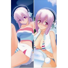 SUPER SONICO すーぱーそに子 アニメ 抱き枕 カバー 両面プリント 添い寝