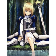 FateフェイトFGO セイバー saber アニメシーツ